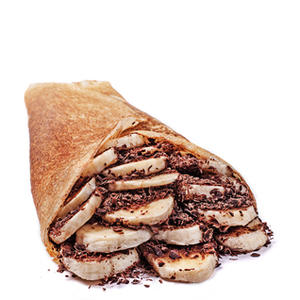 С шоколадом и бананом