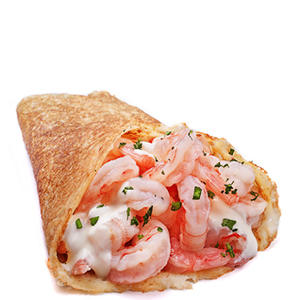 Креветки под соусом