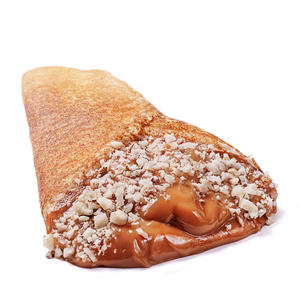 Вареная сгущенка и орехи